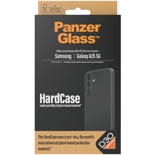 PanzerGlass HardCase D30 Black Edition Samsung Galaxy A25 5G tok (0468)-0